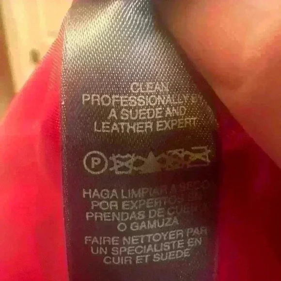 Liz Claiborne Pink Suede Leather Blazer Fully Lined Pockets Med Retail $249 - Picture 10 of 11